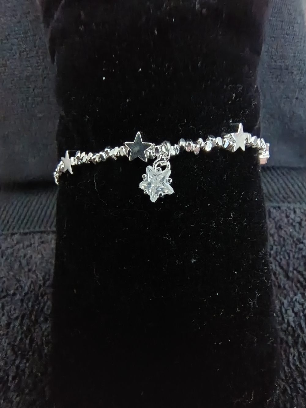 *NWOT* Sterling Silver Star Charm Bracelet - Women's Jewelry